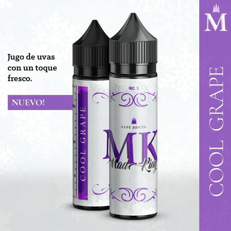 Líquido Mad King Cool Grape 60ml