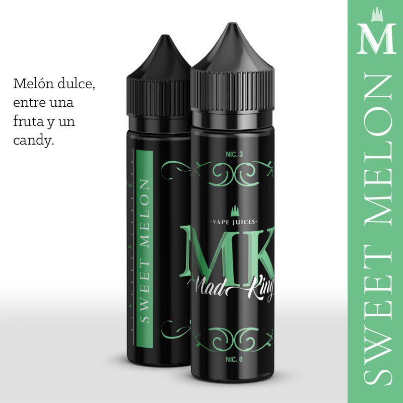 Líquido Mad King Sweet Melon 60ml