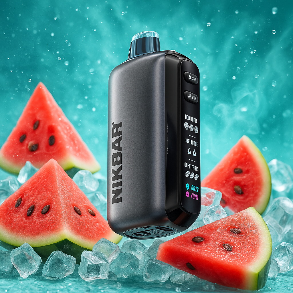 Pod descartable Nikbar Triple Chill 40000 Puffs Watermelon Ice