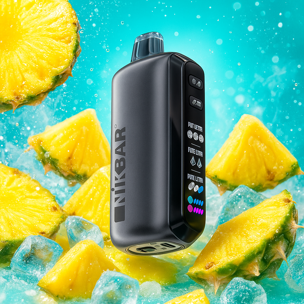 Pod descartable Nikbar Triple Chill 40000 Puffs Pineapple Ice