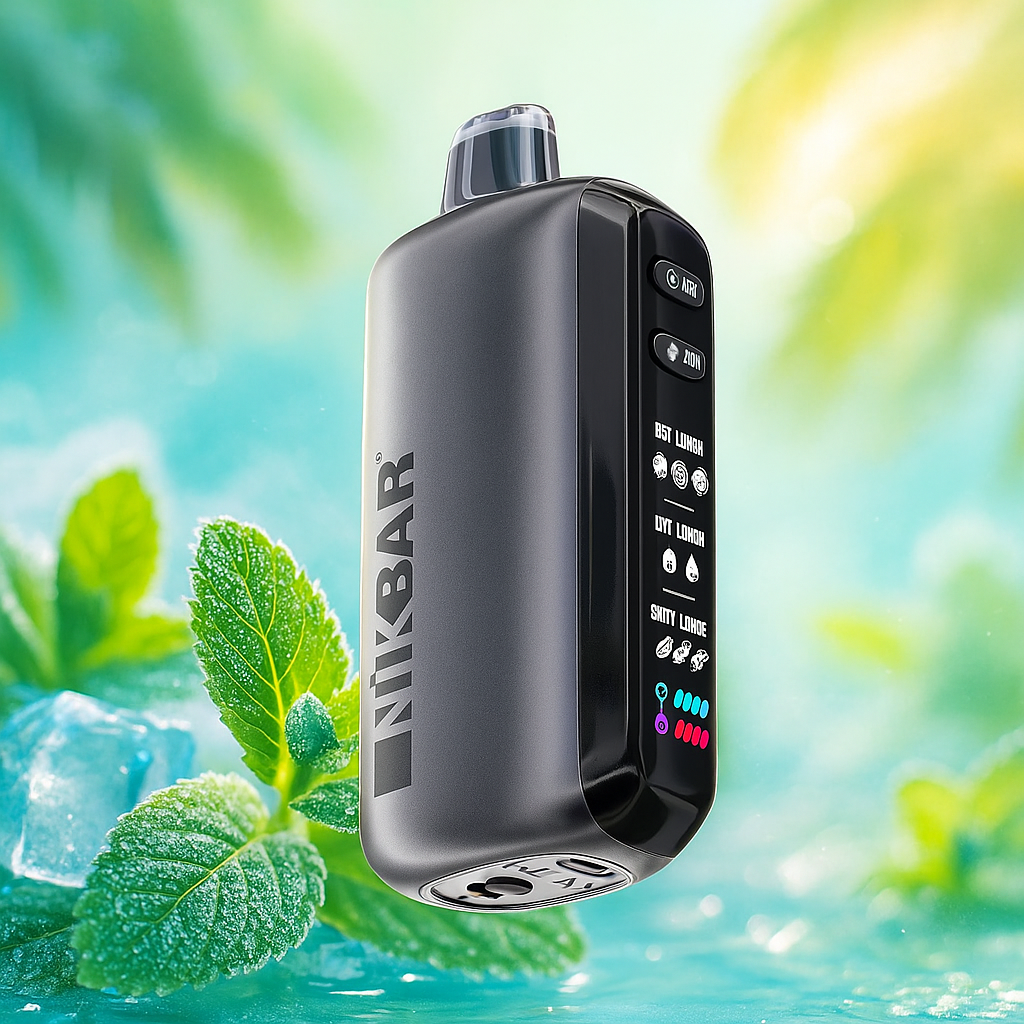 Pod descartable Nikbar Triple Chill 40000 Puffs Miami Mint