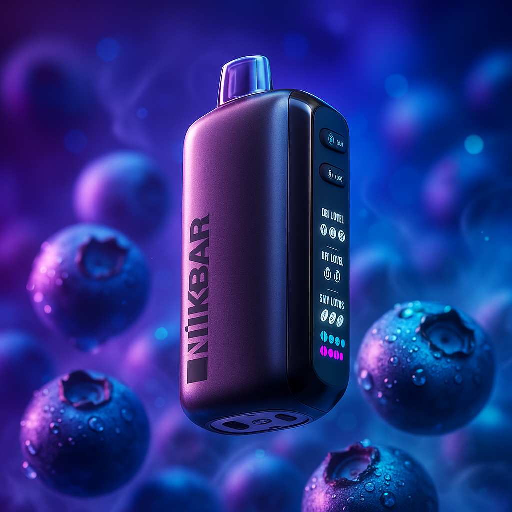 Pod descartable Nikbar Triple Chill 40000 Puffs Blueberry