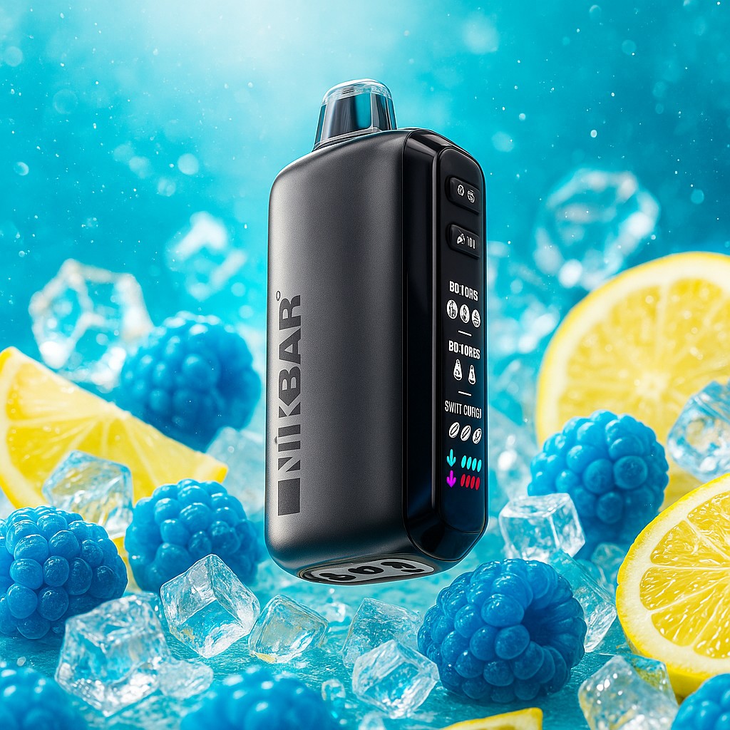 Pod descartable Nikbar Triple Chill 40000 Puffs Blue Razz Lemon