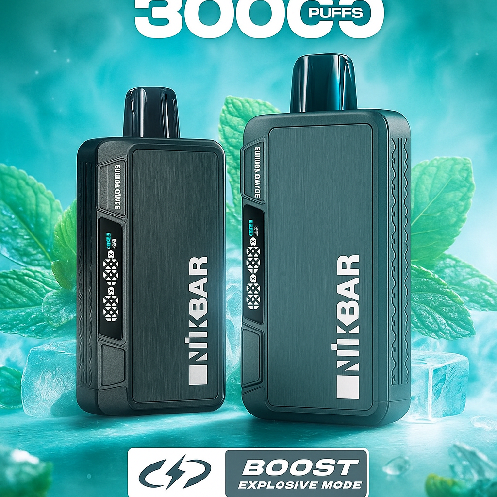 Pod descartable Nikbar 30000 Puffs Menthol