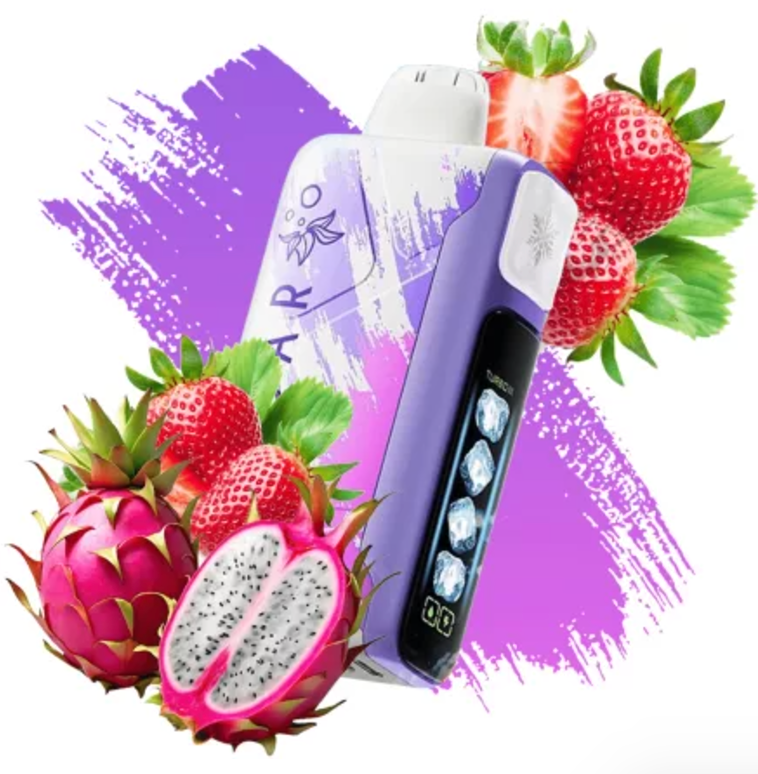 Pod descartable ElfBar Ice King 40000 Puffs Sour Strawberry DragonFruit - Tienda Vapor