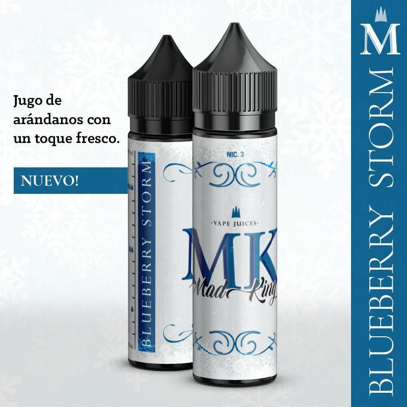 Líquido Mad King Blueberry Storm 60ml