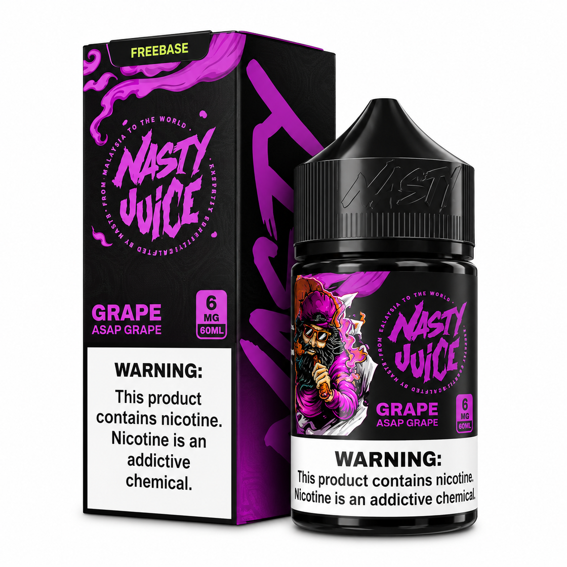 Líquido Nasty Juice Asap Grape 60ml