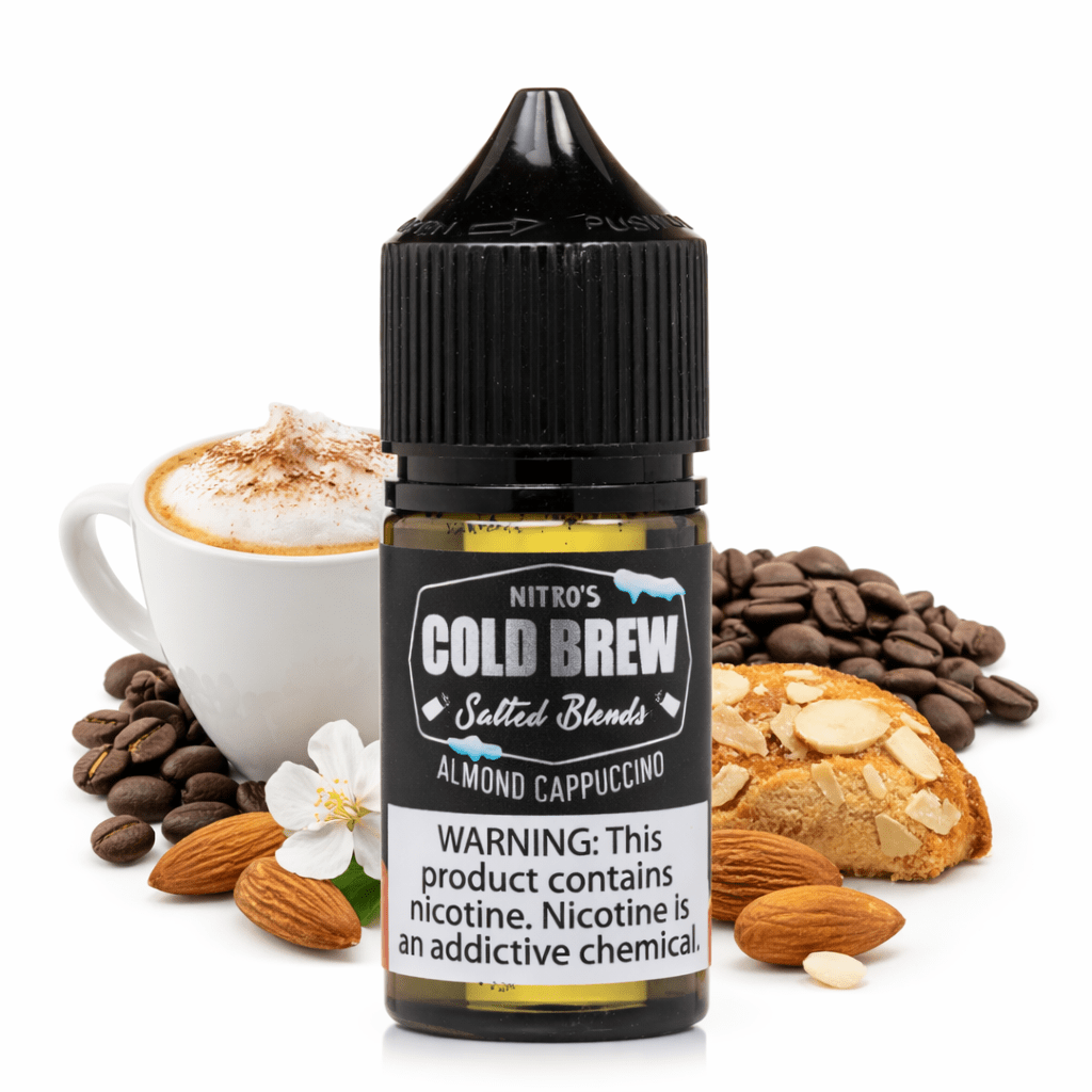 Líquido Cold Brew Salt Nic Almond Cappuccino 30ml - Tienda Vapor
