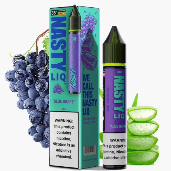 Liquido Nasty Salt Nic New Aloe Grape 30ml - Tienda Vapor