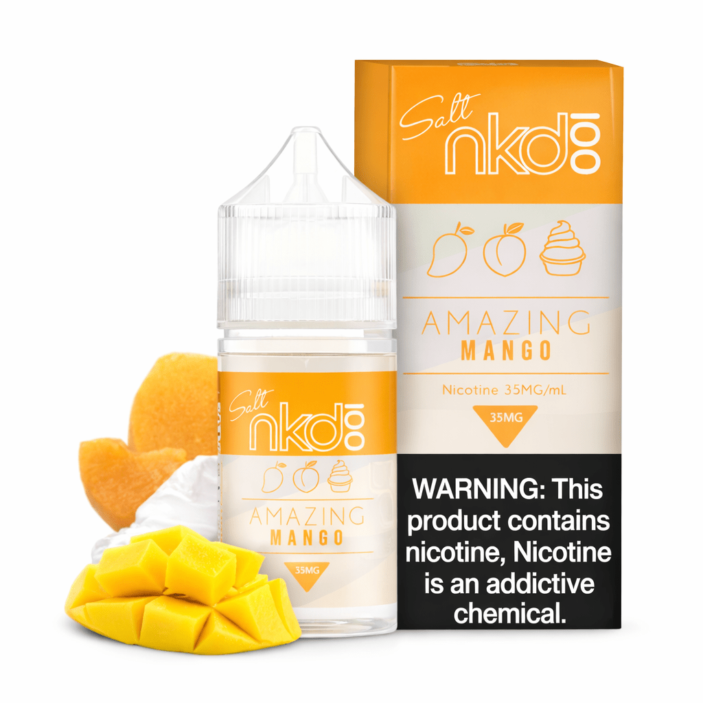 Liquido Naked 100 Salt Nic Amazing Mango Ice 30ml - Tienda Vapor
