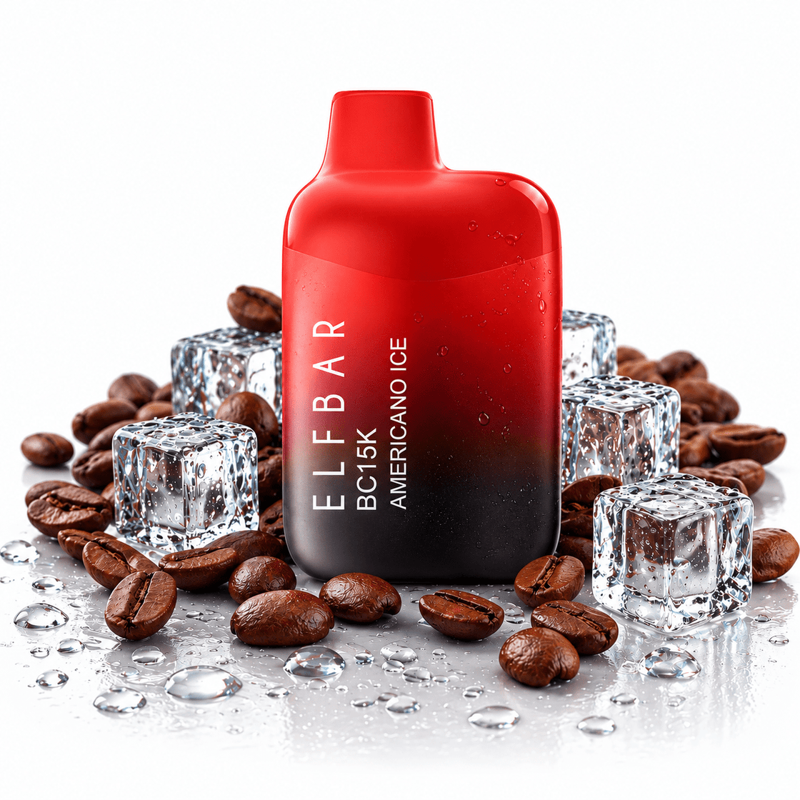 Pod descartalbe Elfbar BC15000 Americano Ice - Tienda Vapor