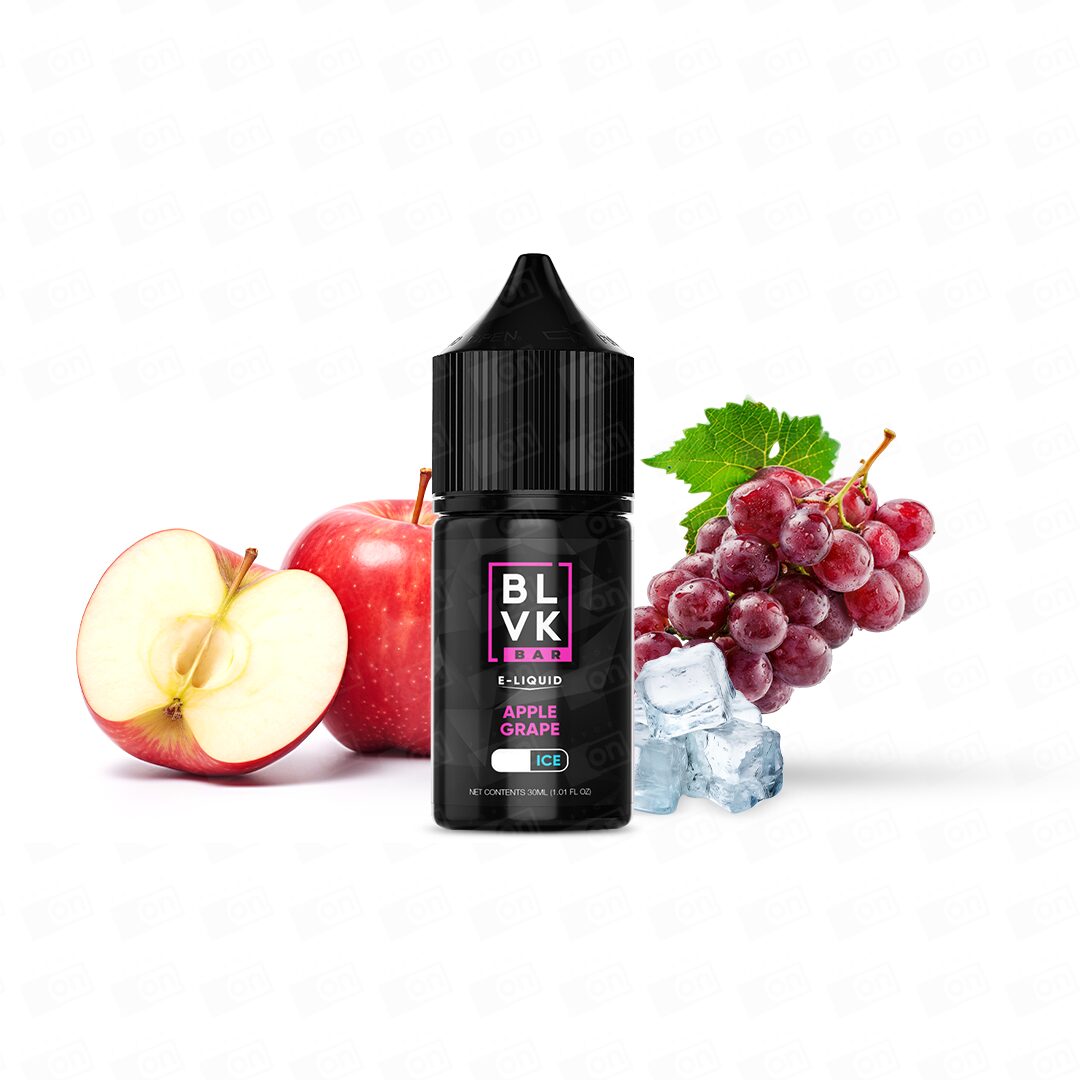 Líquido BLVK Salt Nic Bar Apple Grape 30ml