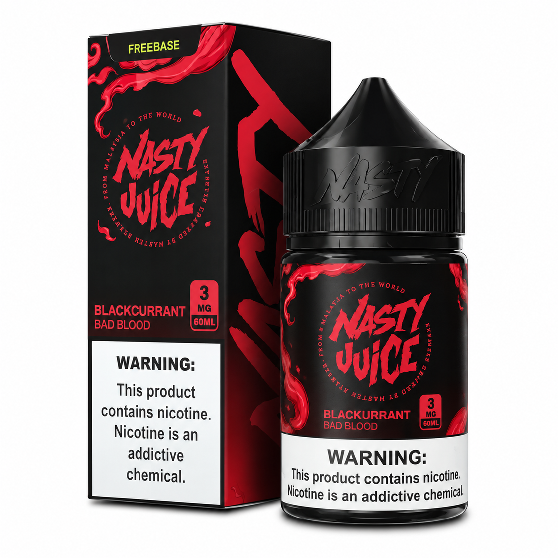 Líquido Nasty Juice Blackcurrant Bad Blood 60ml
