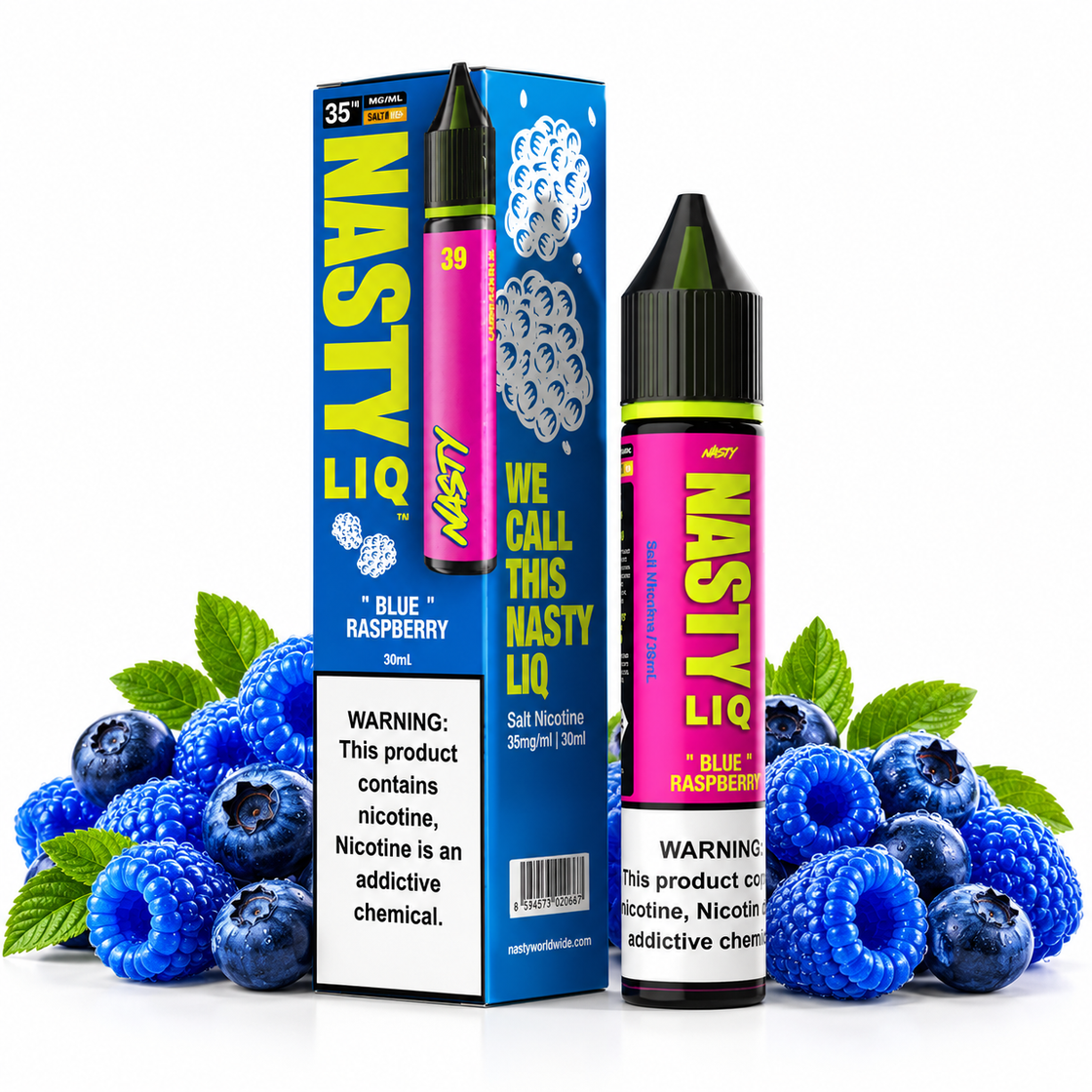 Liquido Nasty Salt Nic New Blue Raspberry 30ml