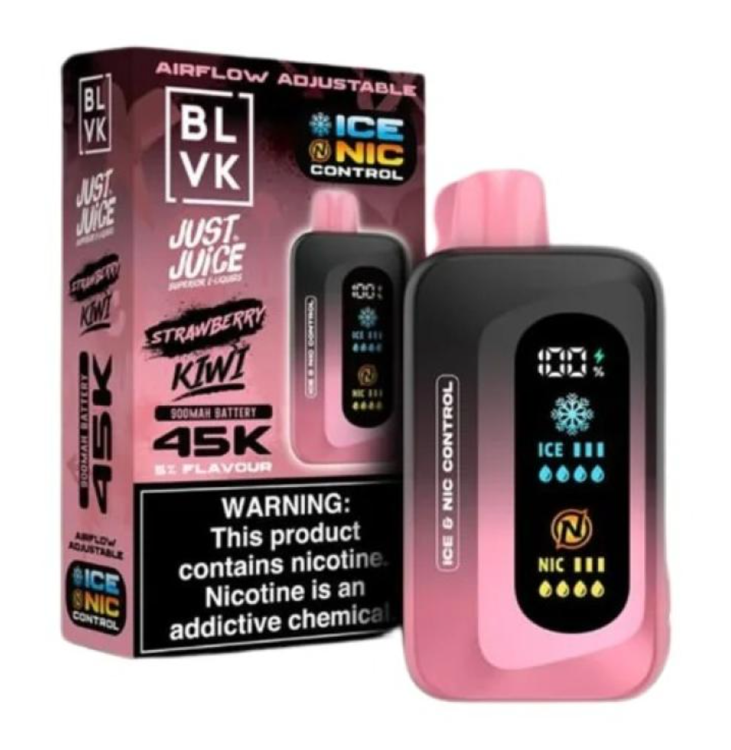 Pod descartable BLVK Just Juice 45000 puffs Strawberry Kiwi