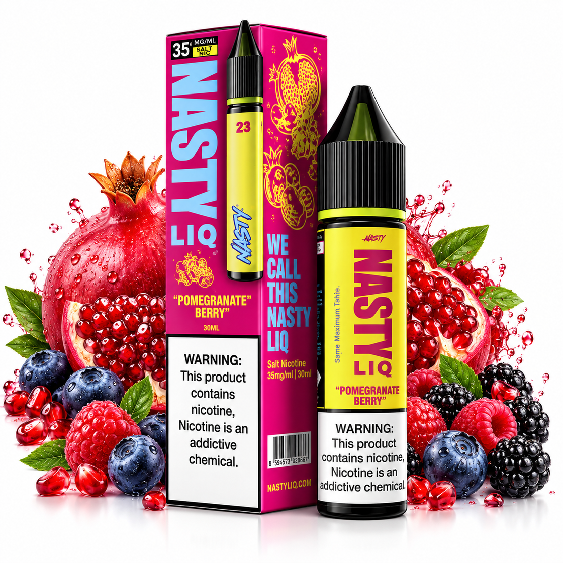 Liquido Nasty Salt Nic New Pomegranate Berry 30ml