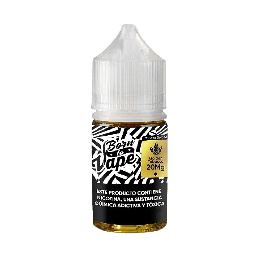 Líquido BTV Born to Vape Salt Nic Golden Tabacco 30 ml