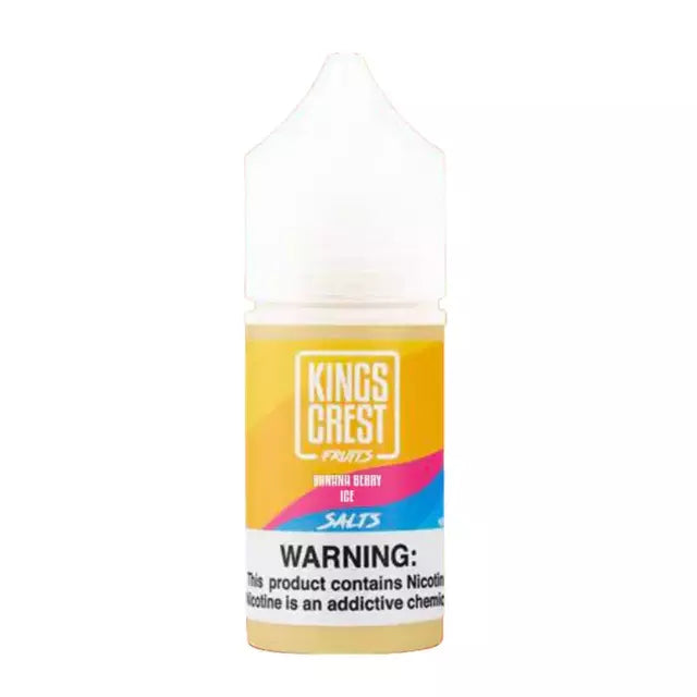 Líquido King's Crest Fruits Banana Berry Ice Salt Nic 30 ml