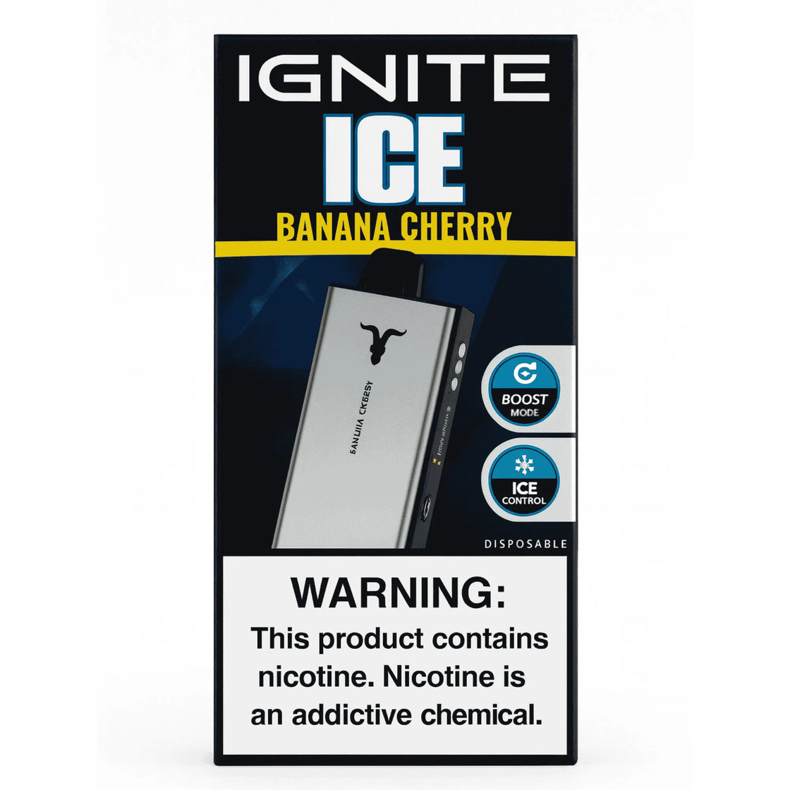 Pod descartable Ignite V400 40000 puffs Ice Banana Cherry