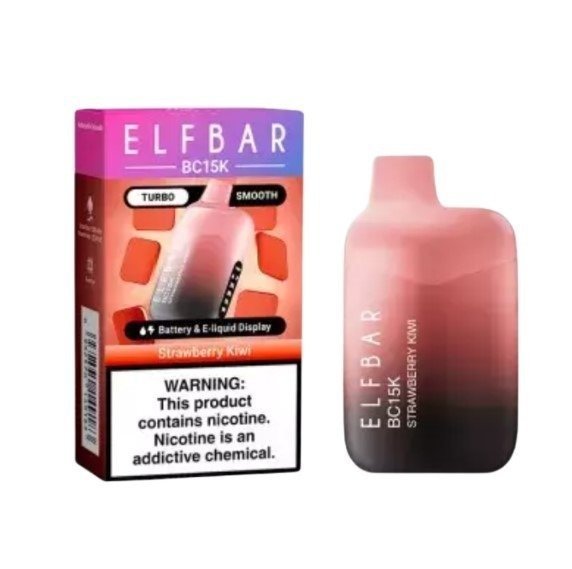 Pod descartalbe Elfbar BC15000 Strawberry Kiwi - Tienda Vapor