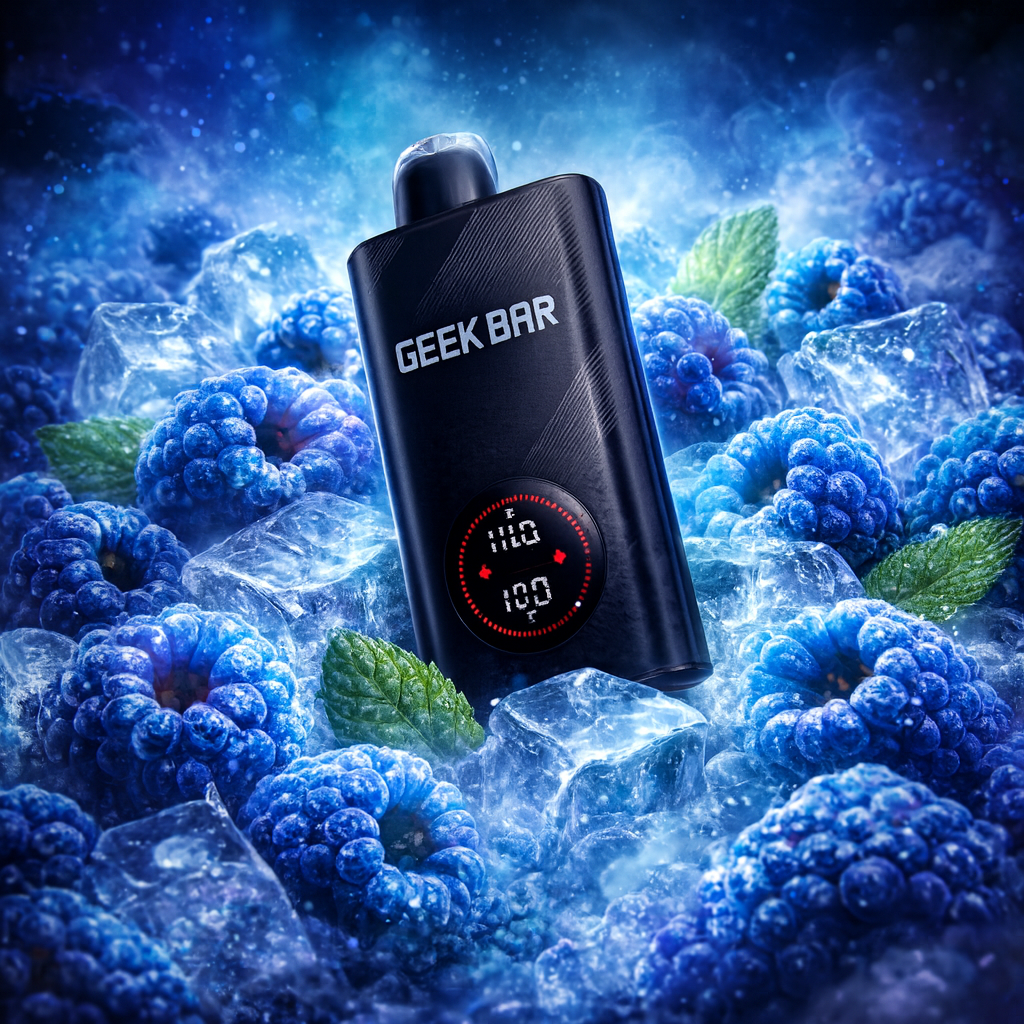 Pod descartable GeekBar Z35 Blue Razz Ice