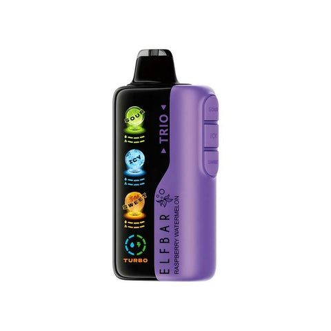 Pod descartable ElfBar TRIO 40000 Puffs Blueberry Pom Slushy - Tienda Vapor