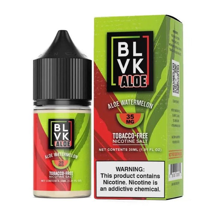 Líquido BLVK Salt Nic Aloe Watermelon Ice 30ml - Tienda Vapor