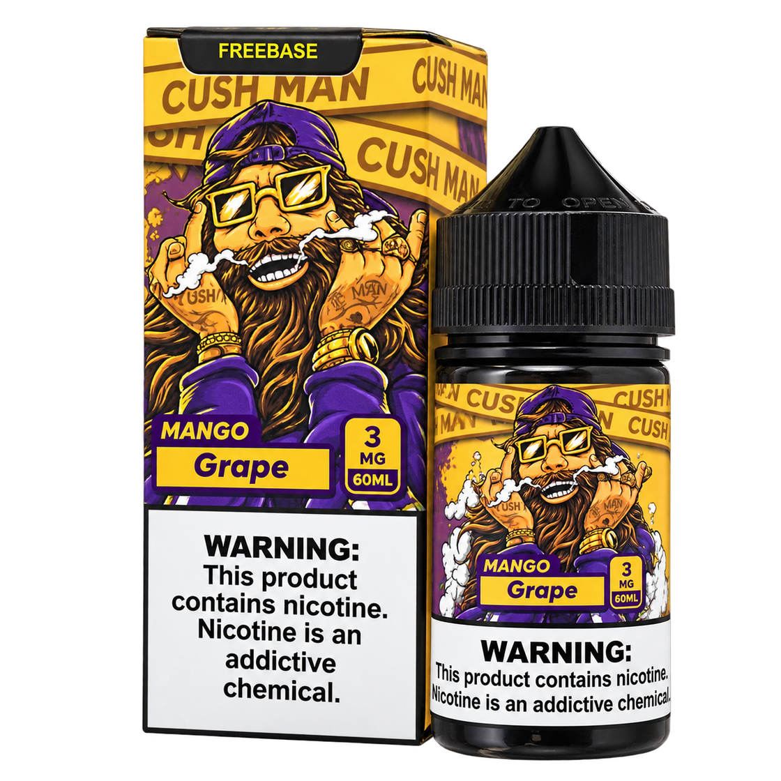 Liquido Nasty Cushman Mango Grape Low Mint 60ml