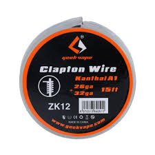 Geekvape Clapton Wire ZK12 15ft - Tienda Vapor