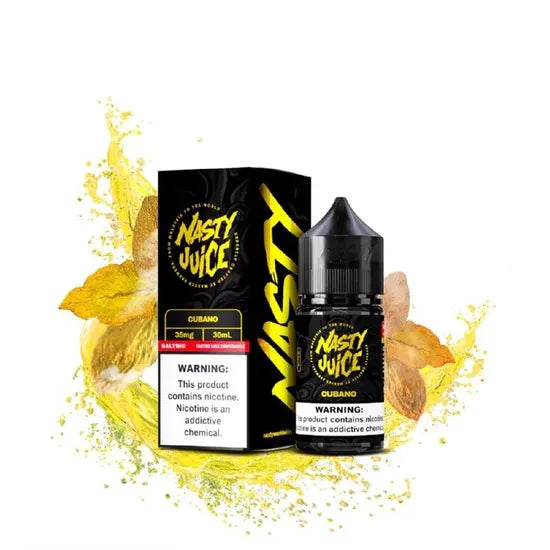 Líquido Nasty Smooth Salt Nic Cubano 30ml
