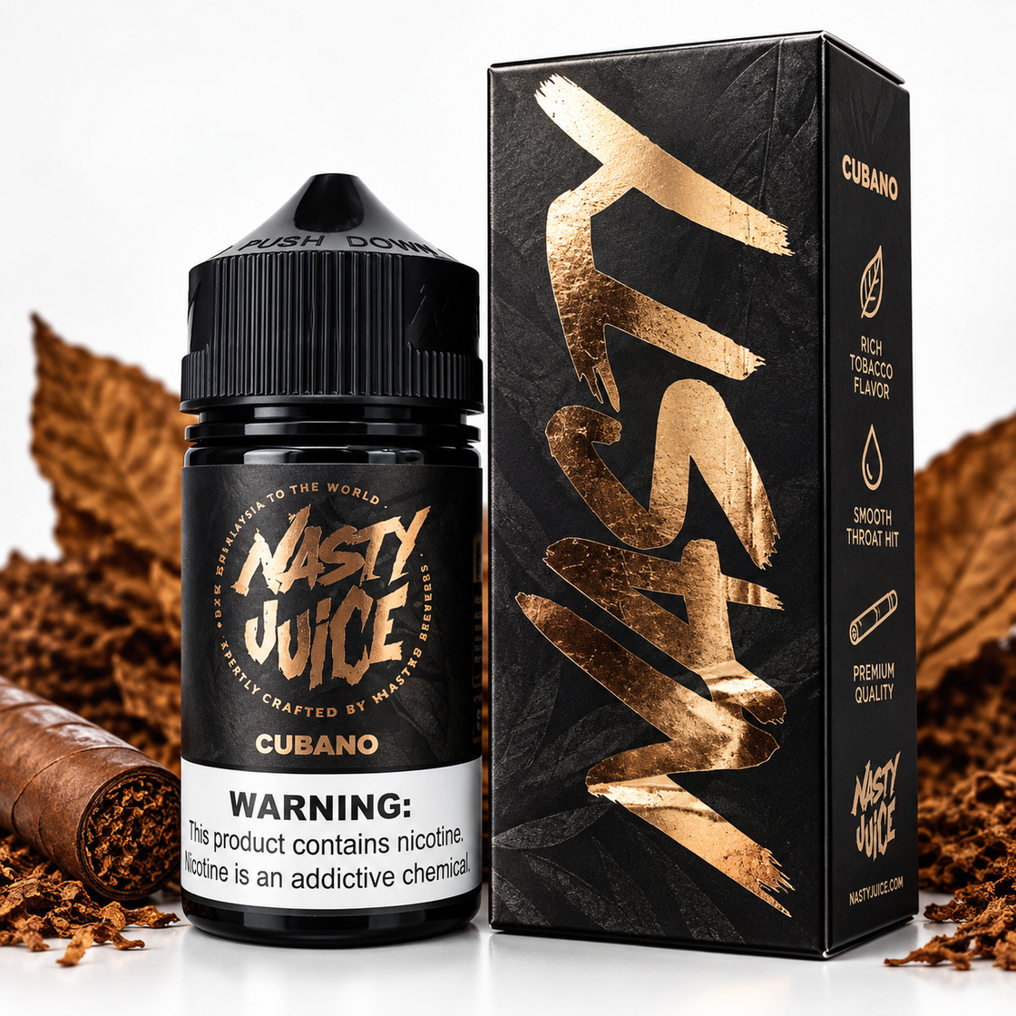 Líquido Nasty Juice Cubano Tobacco 60ml