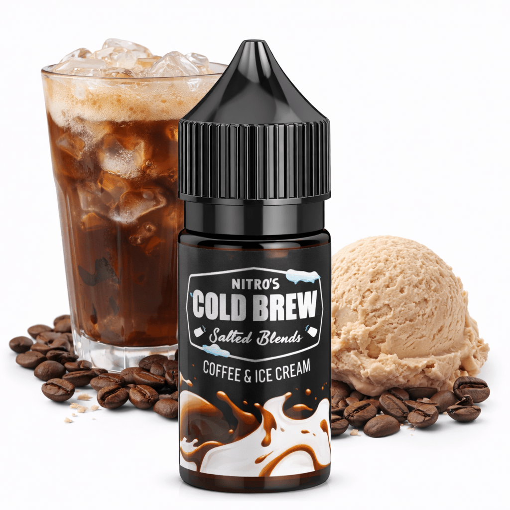 Líquido Cold Brew Salt Nic Coffee and Ice Cream 30ml - Tienda Vapor