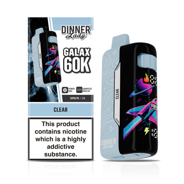 Pod descartable Dinner Lady Galax 60K Clear