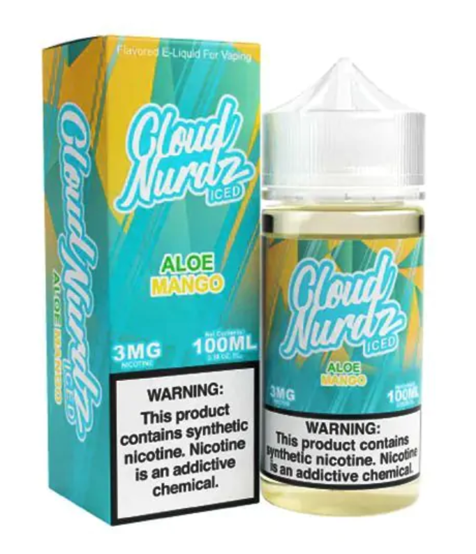 Liquido Cloud Nurdz Iced Aloe Mango 100ml - Tienda Vapor