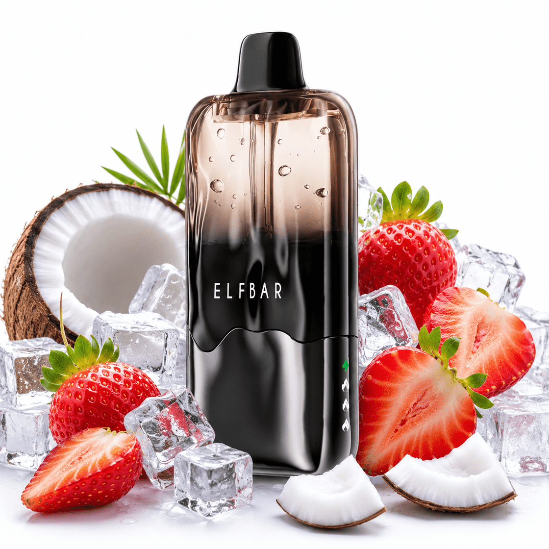 Pod descartable Elfbar Duke Coconut Strawberry Ice 35K - Tienda Vapor