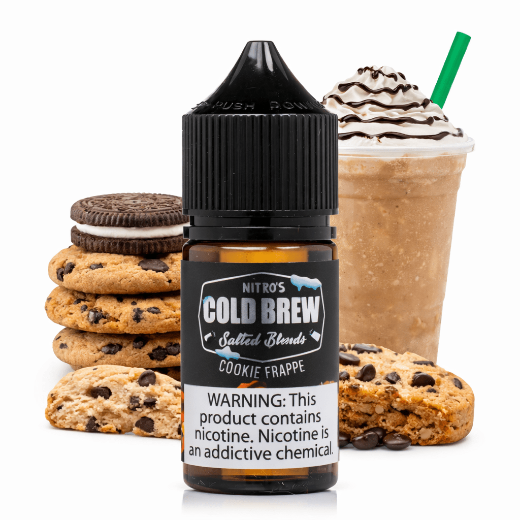 Líquido Cold Brew Salt Nic Cookie Frappe 30ml - Tienda Vapor