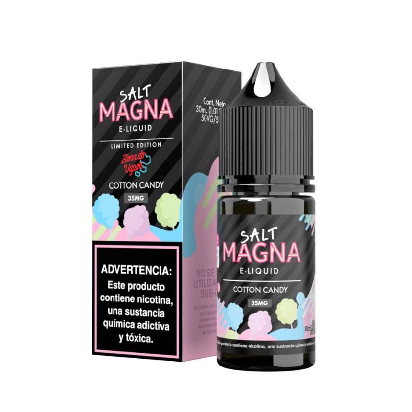 Líquido Magna Salt Nic Cotton Candy 30ml - Tienda Vapor