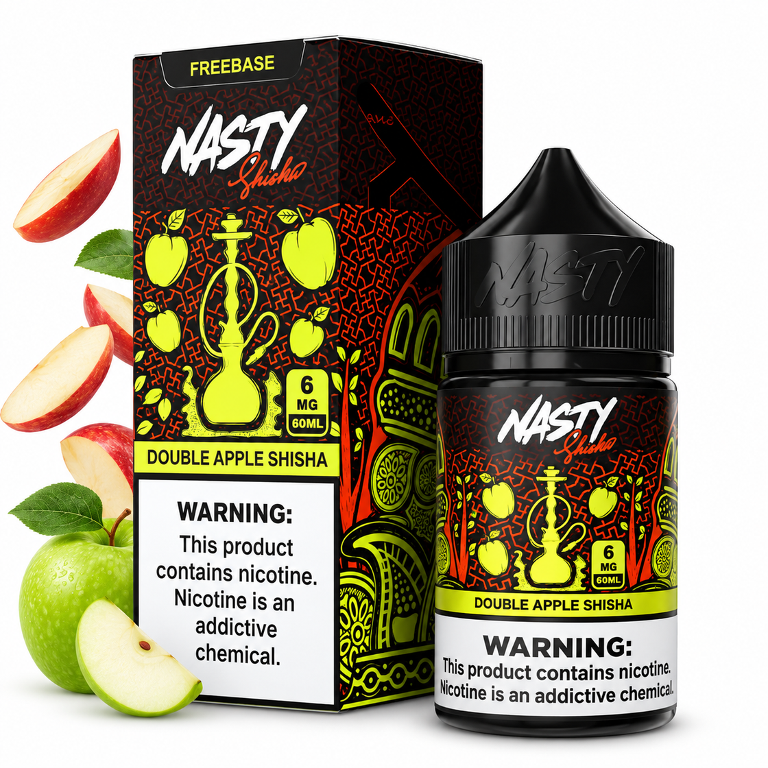 Líquido Nasty Double Apple Shisha 60ml