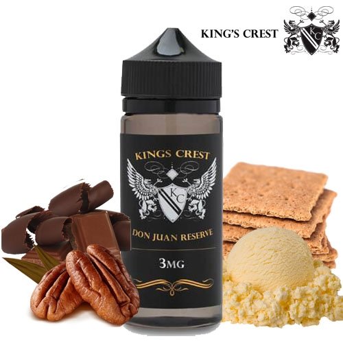 Líquido King´s Crest Don Juan Reserve 120ml - Tienda Vapor