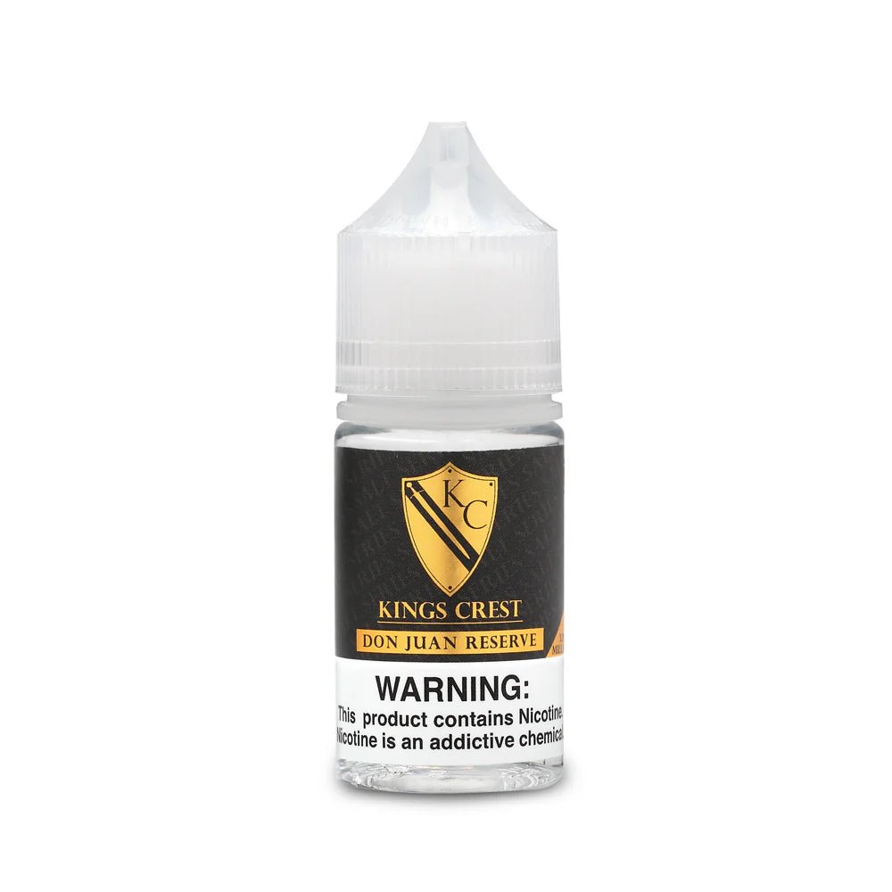 Líquido King´s Crest Don Juan Reserve Salt Nic 30ml - Tienda Vapor
