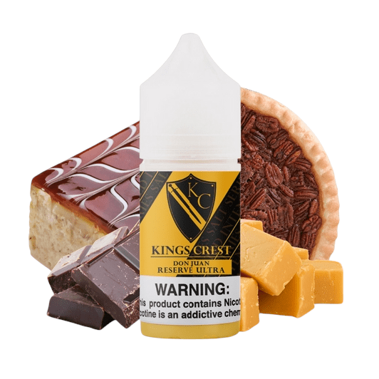 Líquido King´s Crest Don Juan Reserve Ultra Salt Nic 30ml - Tienda Vapor