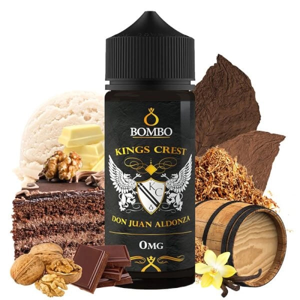 Líquido King's Crest Don Juan Aldonza 120ml - Tienda Vapor