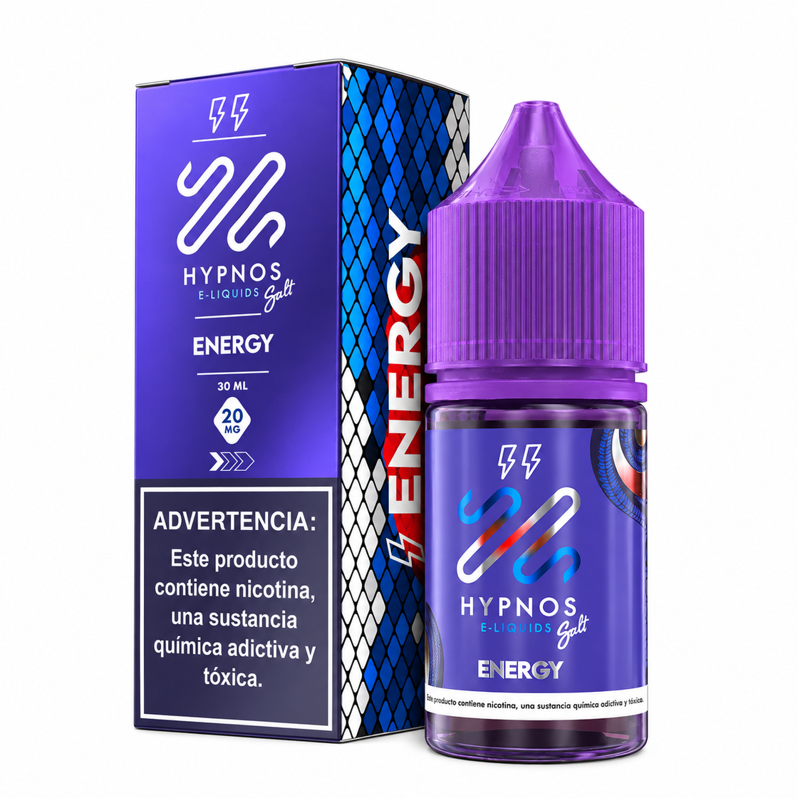 Líquido Hypnos Salt Nic Energy 30ml