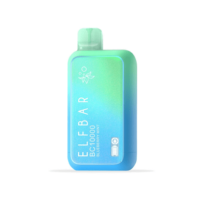 Pod descartable ElfBar Blueberry Mint BC10000 Puffs - Tienda Vapor