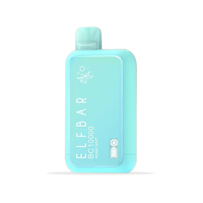 Pod descartable ElfBar Miami Mint BC10000 Puffs - Tienda Vapor