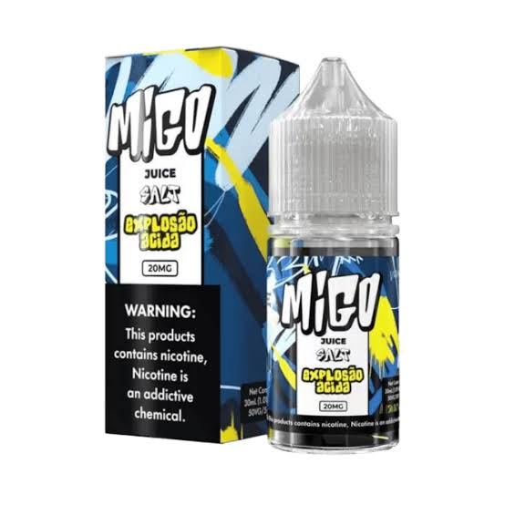 Liquido Migo Salt Nic Explosão Ácida 30ml