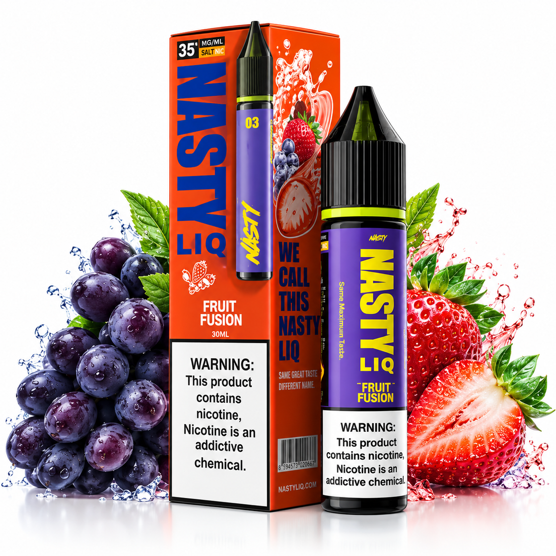 Liquido Nasty Salt Nic New Fruit Fussion 30ml - Tienda Vapor