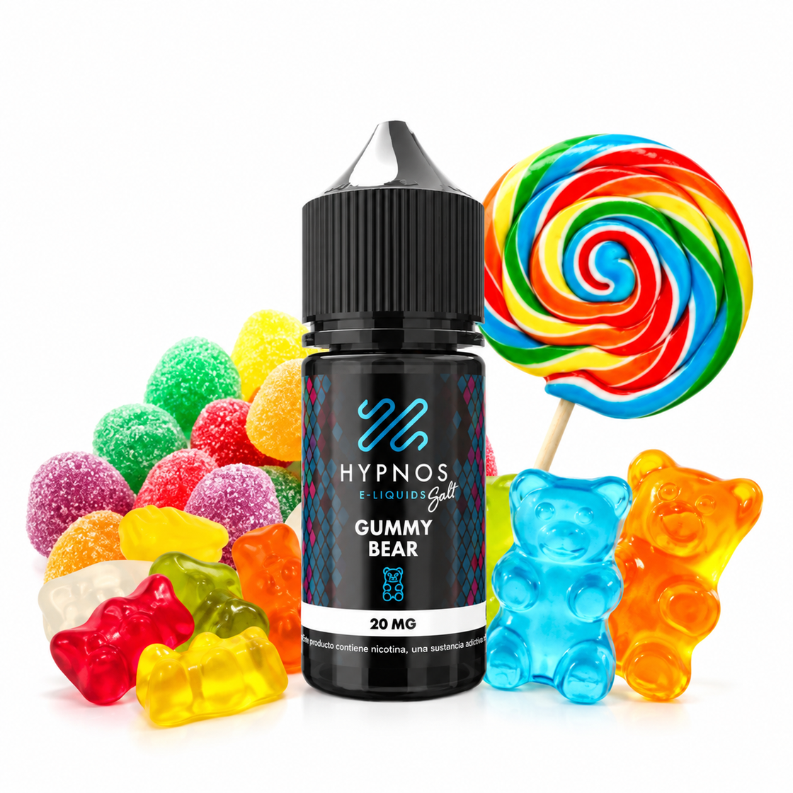 Líquido Hypnos Salt Nic Gummy Bear 30ml - Tienda Vapor