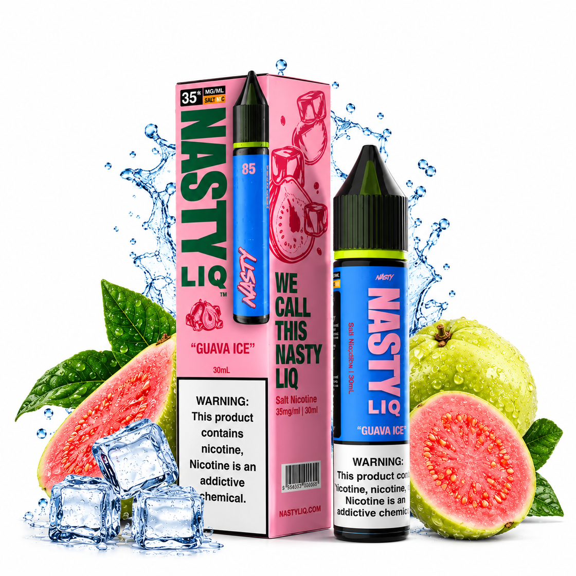 Liquido Nasty Salt Nic New Guava Ice 30ml - Tienda Vapor