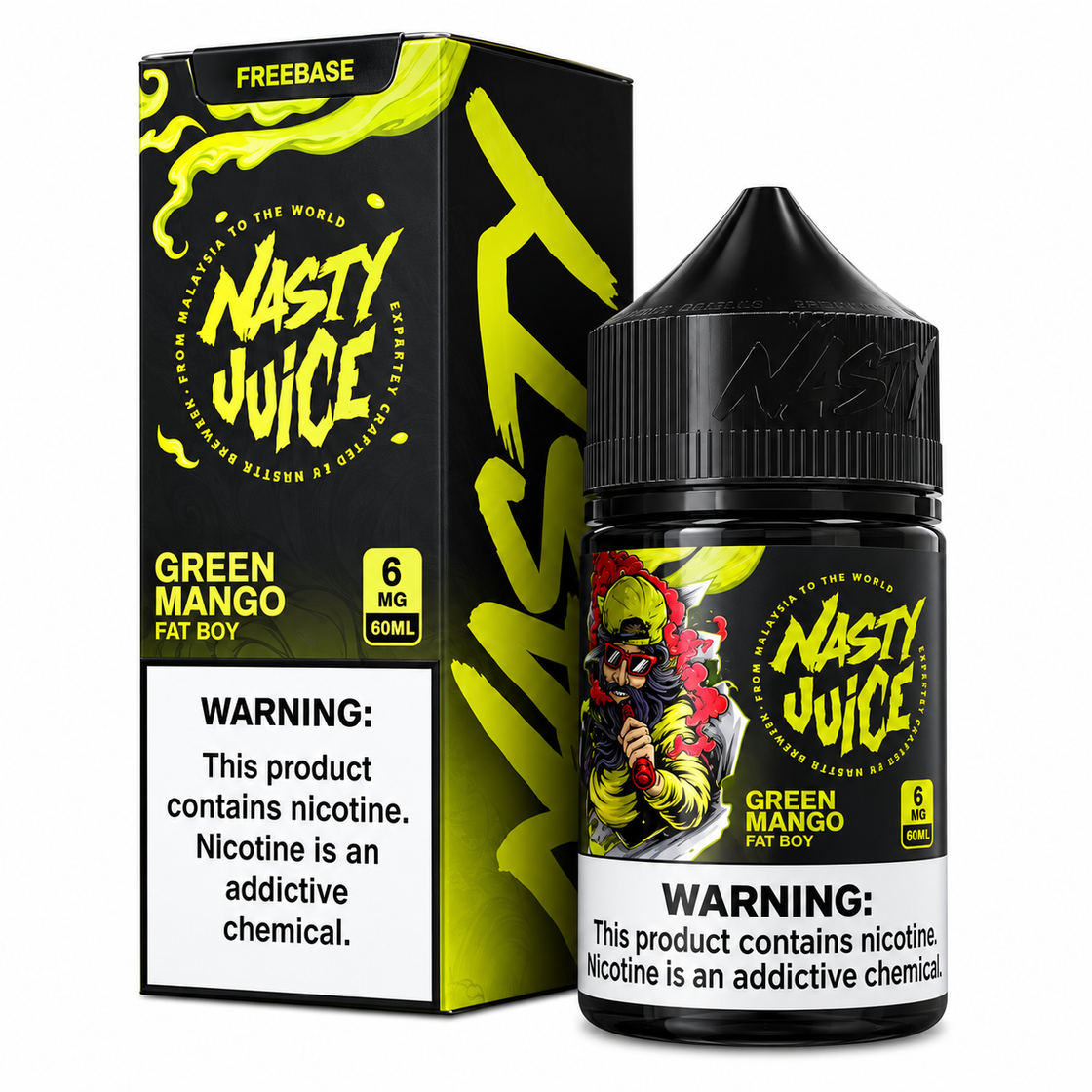 Líquido Nasty Juice Green Mango Fat Boy 60ml